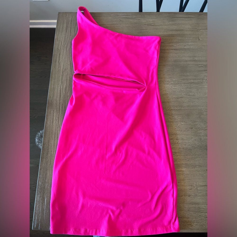 Susan Monaco One Shoulder Dress